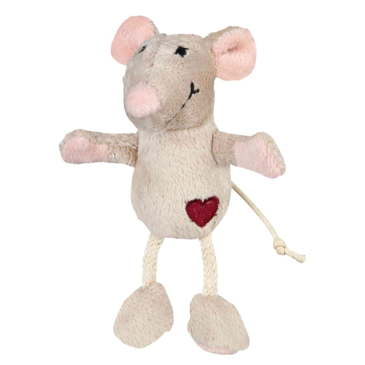 Ratón Peluche beige