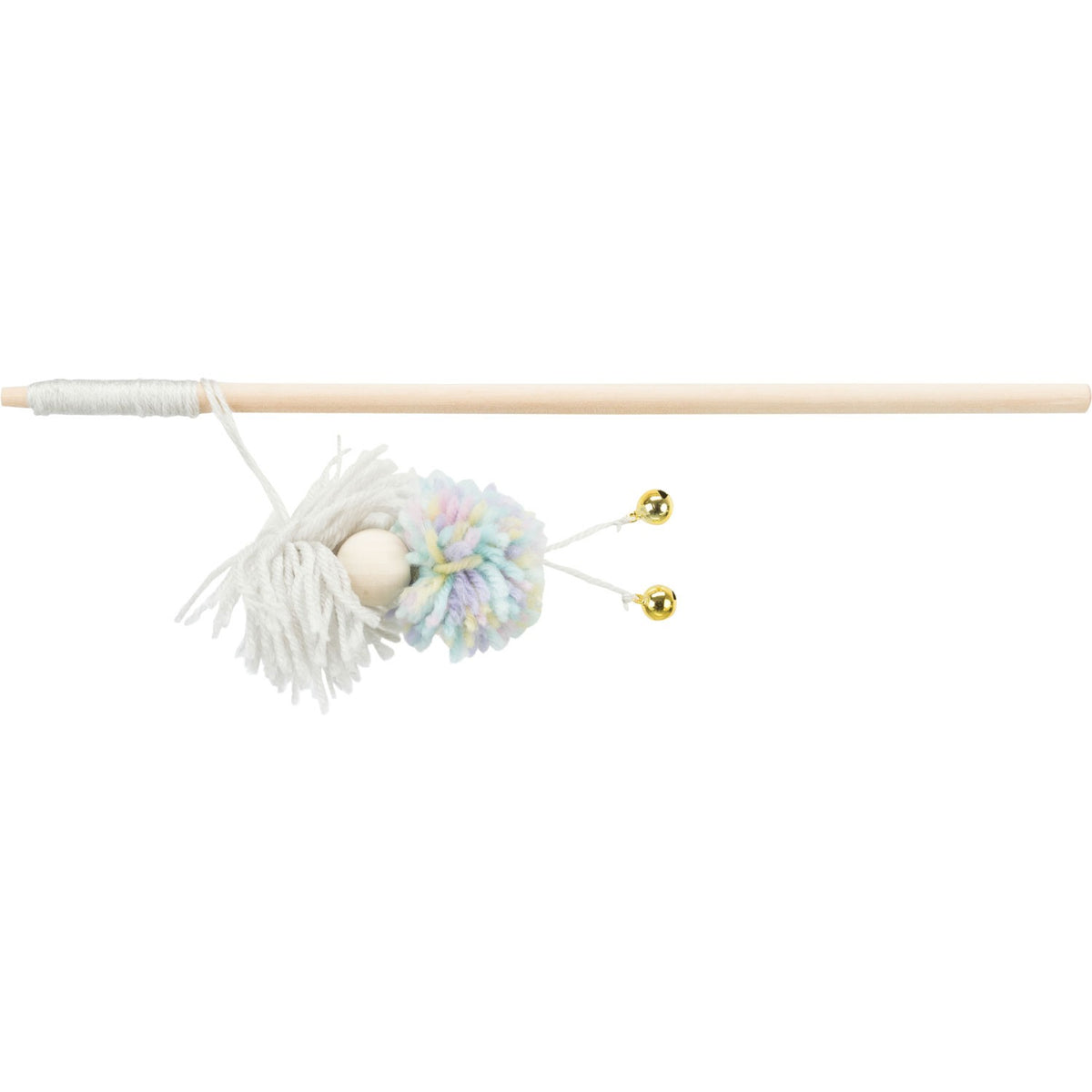 Varita de juego con bolas de lana - Pack de 4 unidades