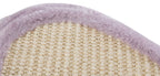 Junior Tabla Rascadora Huella natural/lila