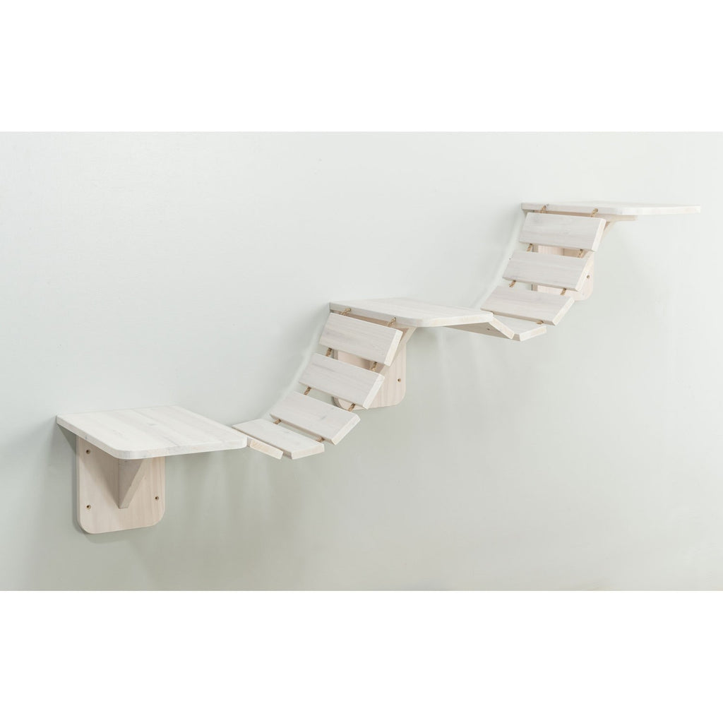 Escalera de Escalada para montar en la pared blanco