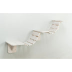 Escalera de Escalada para montar en la pared blanco