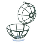Soporte de bolas de grasa para el cristal de la ventana verde oscuro