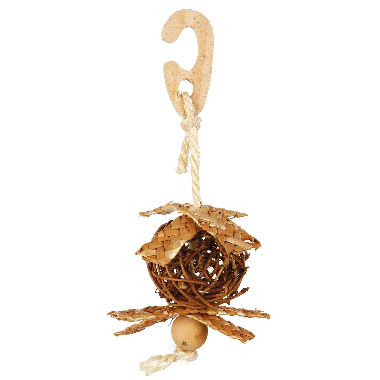 Pelota de Mimbre con Cuerda de Sisal - Pack de 3 unidades
