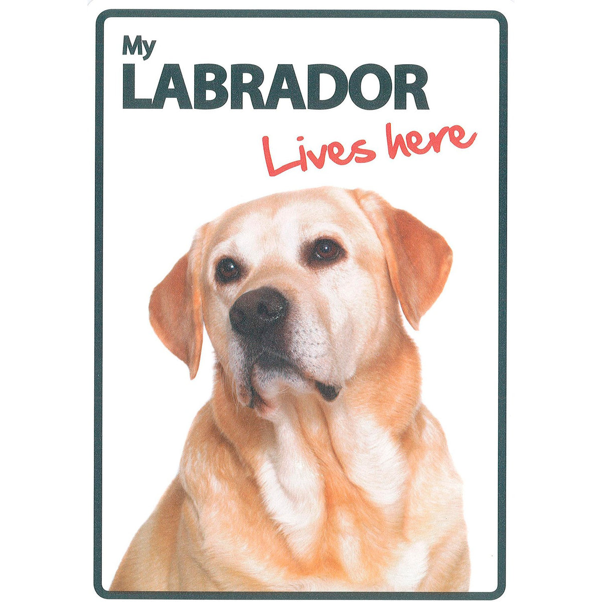 Señal A5 'Labrador - Lives Here'