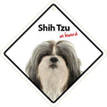 Señal con Ventosa 'Shih Tzu on Board'
