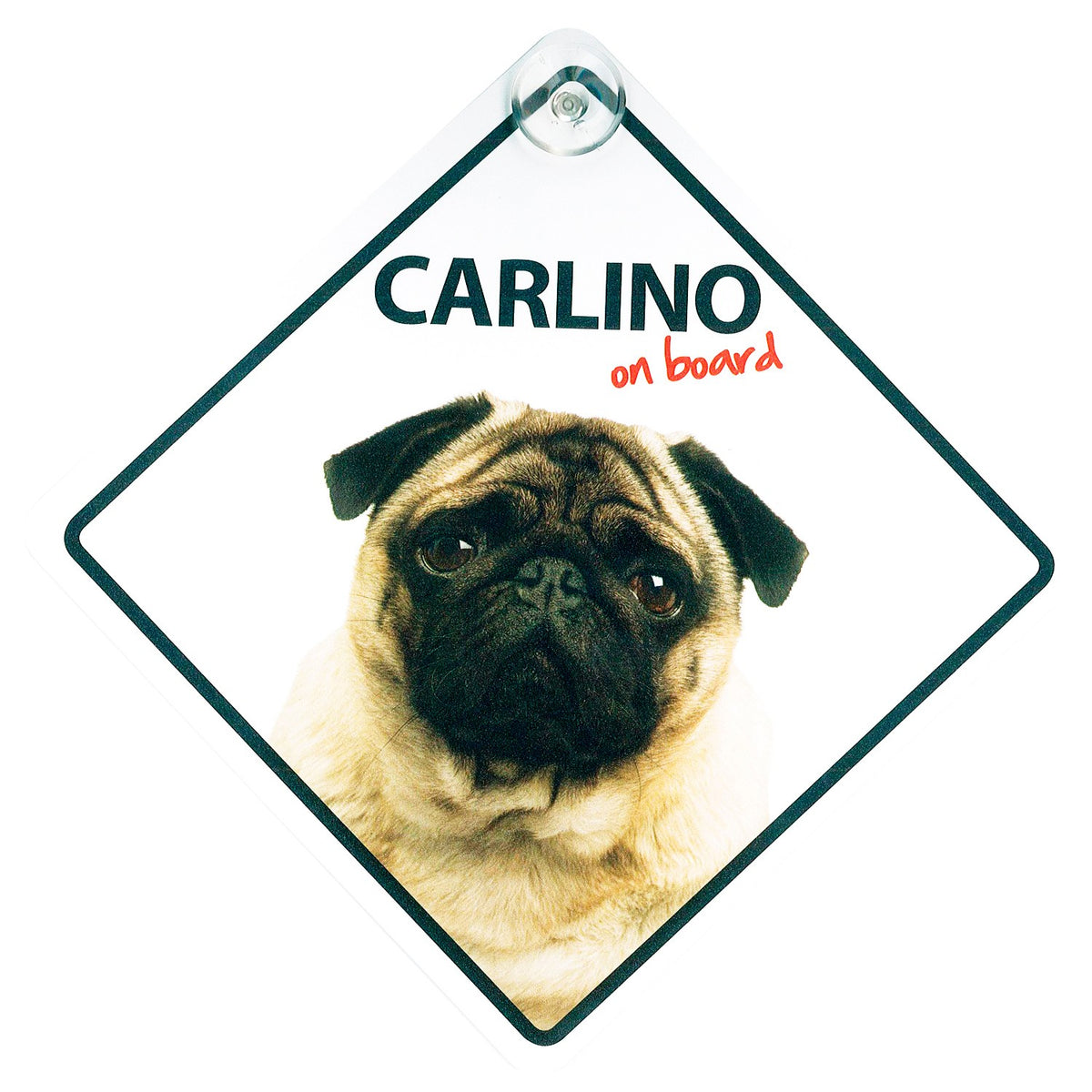 Señal con Ventosa 'Carlino on Board'