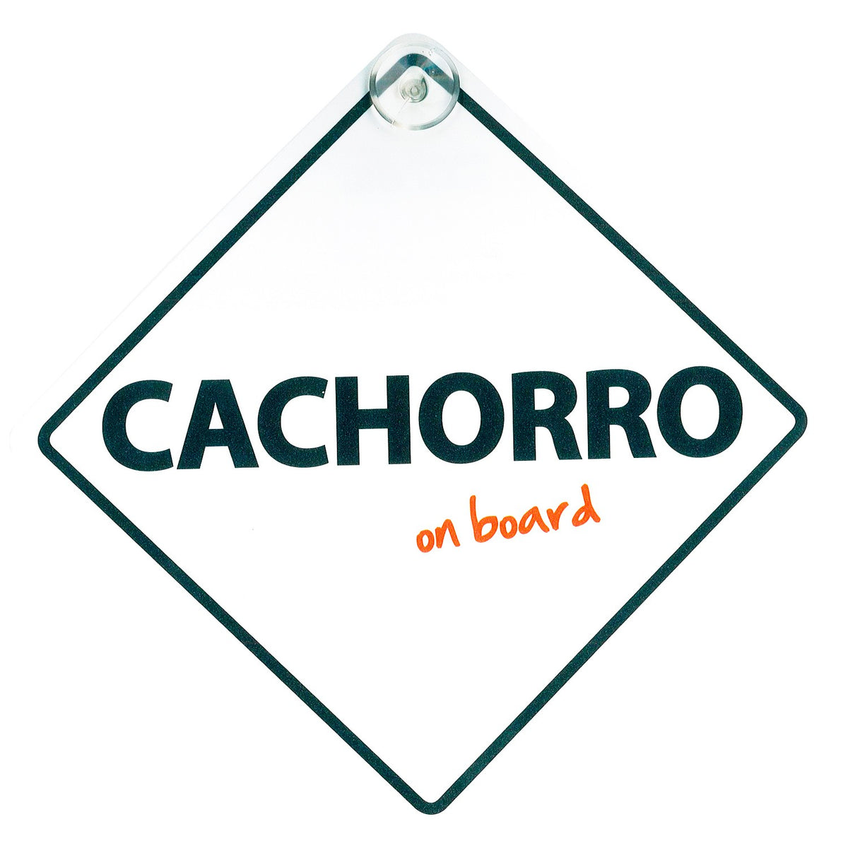Señal con Ventosa 'Cachorro on Board'