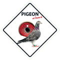 Señal con Ventosa 'Pigeon on Board'