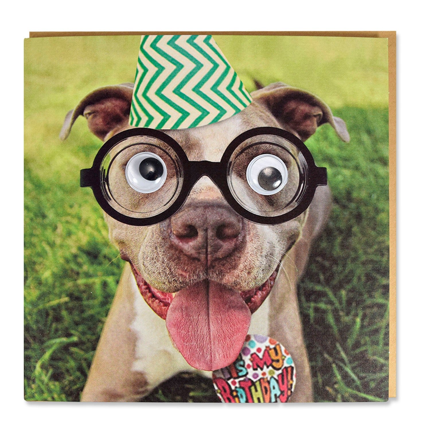 Tarjeta Fashion Staff con Gafas y Sombrero