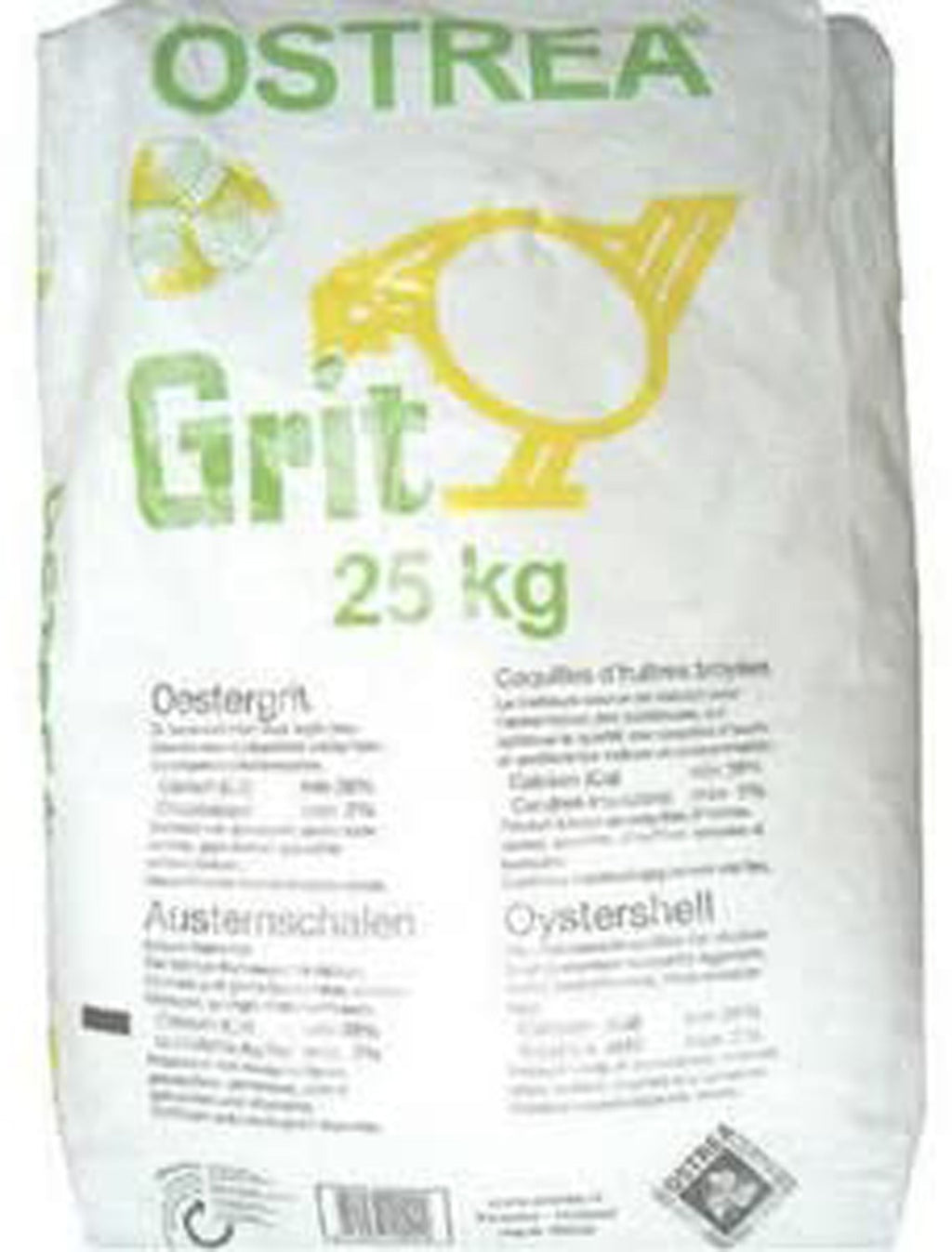 Grit Concha de Ostra extra fino 25kg