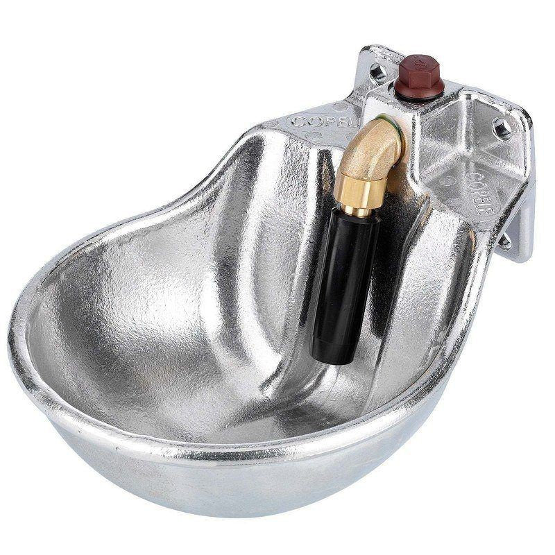 Bebedero de empujador para caballos de aluminio Copele