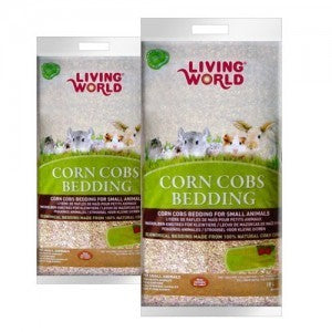Living World Corn Cobs, Fresa 5L - Pack de 10 unidades