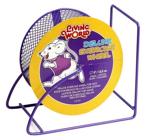 Living World Rueda de Ejercicio Metal, 12,5cm