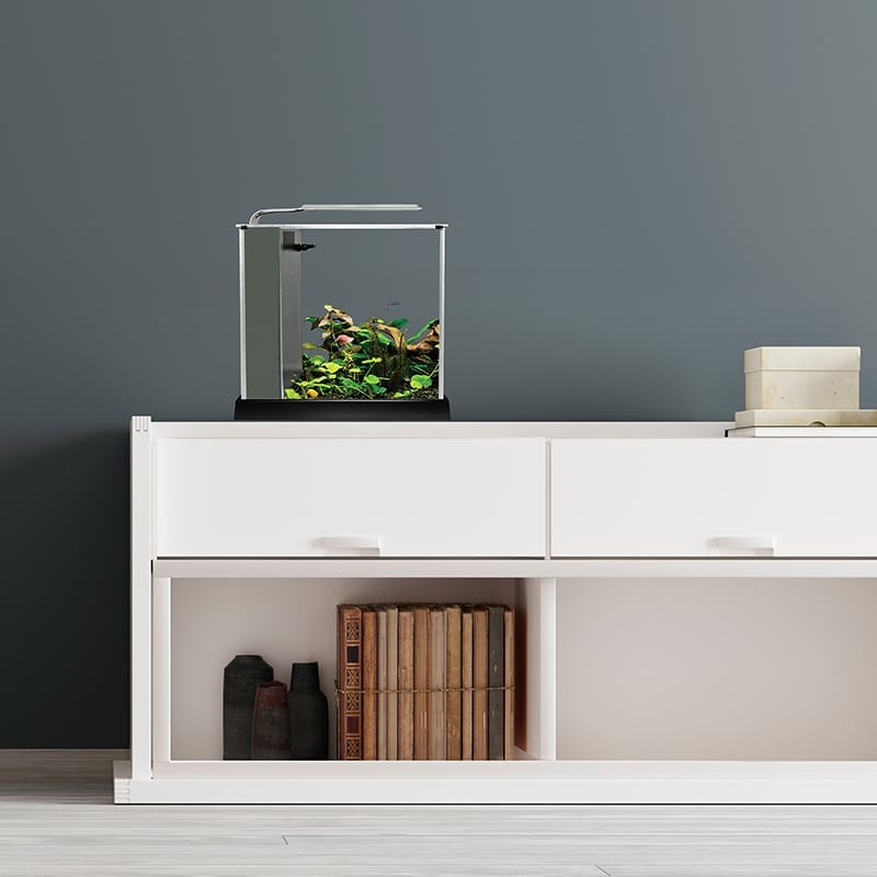 Fluval Spec Nano Acuario Blanco, 10L