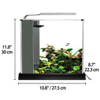 Fluval Spec Nano Acuario Blanco, 10L