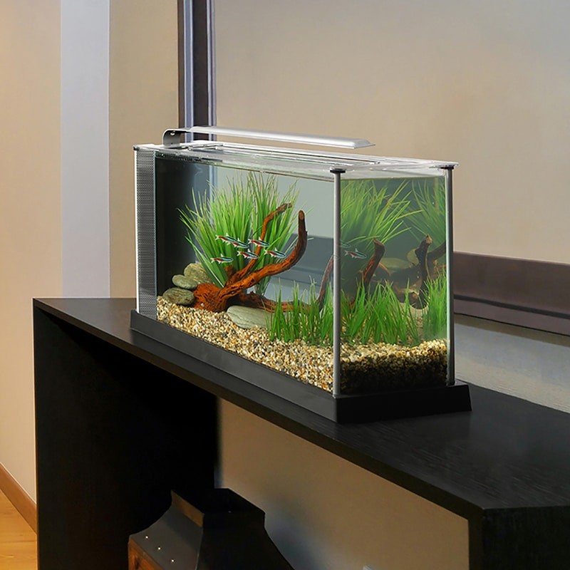 Fluval Spec Nano Acuario Negro, 19L