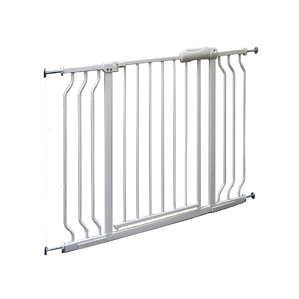 Duvo barrera de seguridad con puerta 75-110 cm