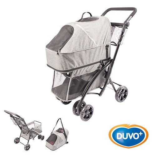 Duvo carrito de paseo Deluxe hasta 15 kg