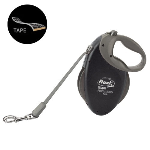 Flexi Giant cinta profesional negra de 10 metros hasta 50 kg