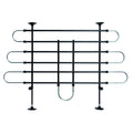 KF SEPARADOR COCHE 3 BARRAS 100-160 x 75-130 CM  FDS