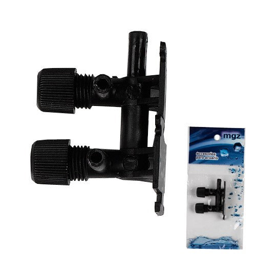 MGZ LLAVE PLASTICO 2 SALIDAS