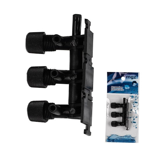 MGZ LLAVE PLASTICO 3 SALIDAS
