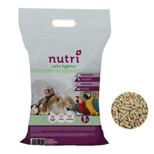 NUTRI+ PELLETS HIGIENICO NATURAL 8 LT 5 KG