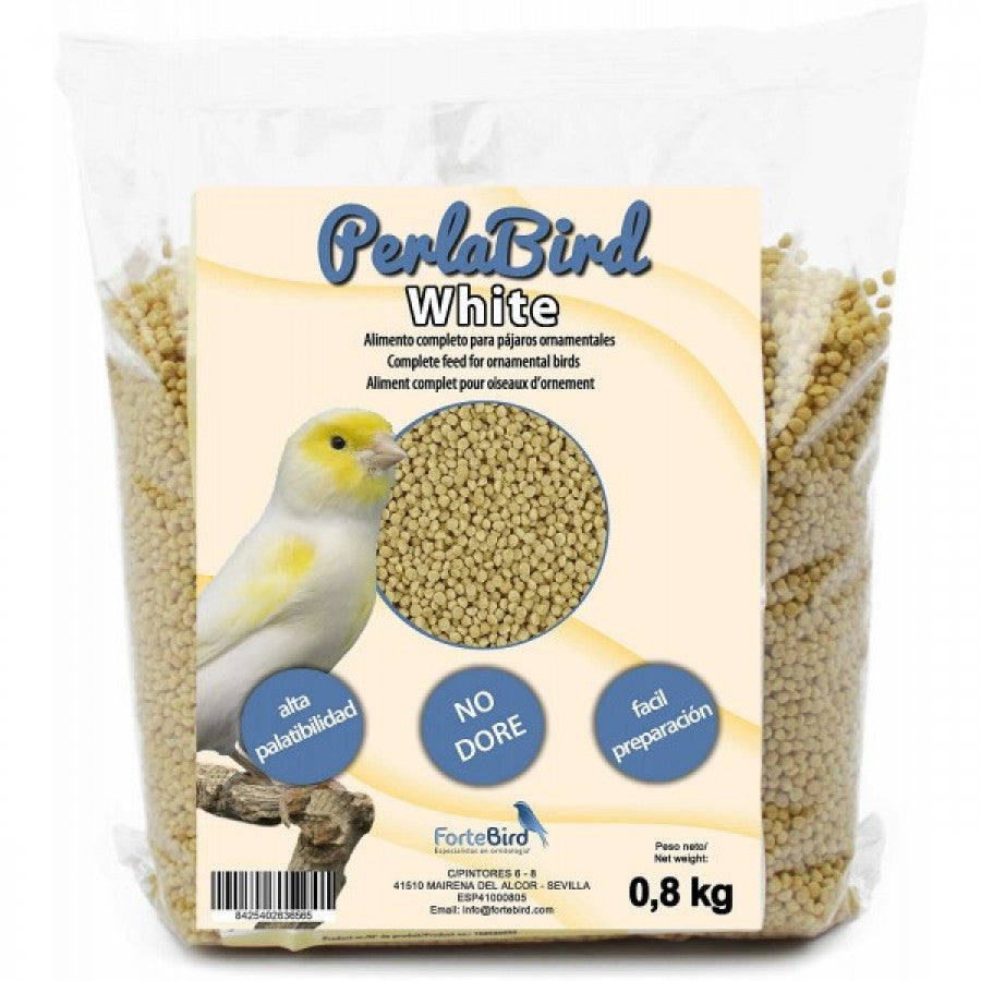 Perlabird White 800 grs (perlas sin doré pequeñas)