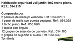 Voladero de Jardín 3x2 metros + Habitáculo de seguridad