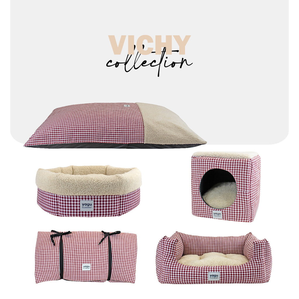 YAGU COLCHON ZENDA VICHY GRANA T-U  109 x 66 x 6 CM