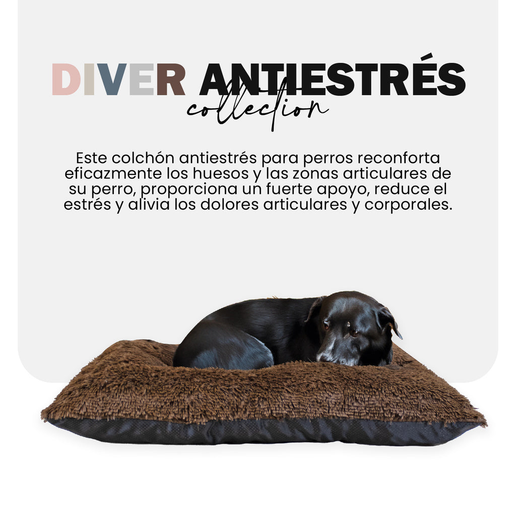 YAGU COLCHON FUN DIVER MARRON T-U 80 x 60 x 12 CM