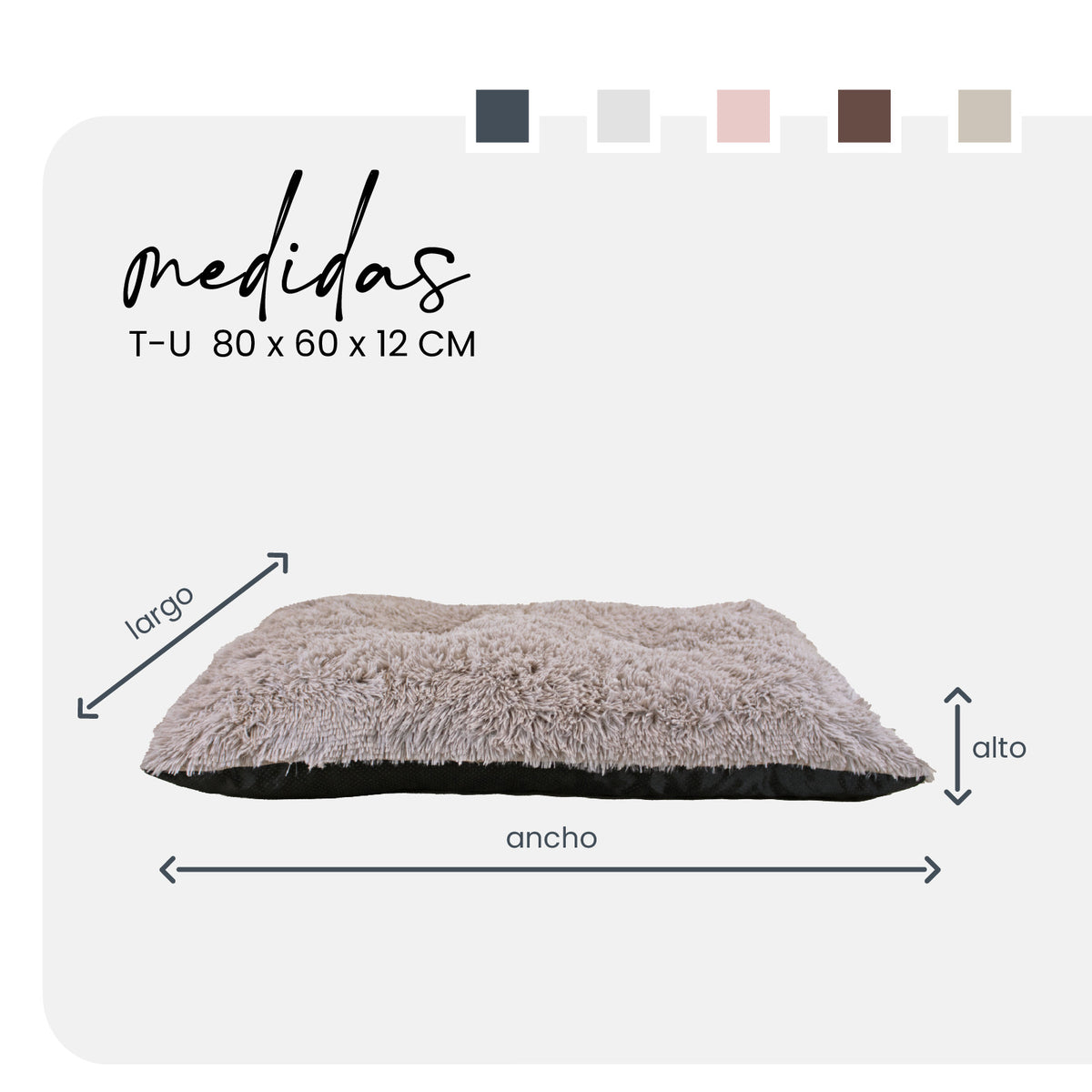 YAGU COLCHON FUN DIVER BEIGE T-U 80 x 60 x 12 CM