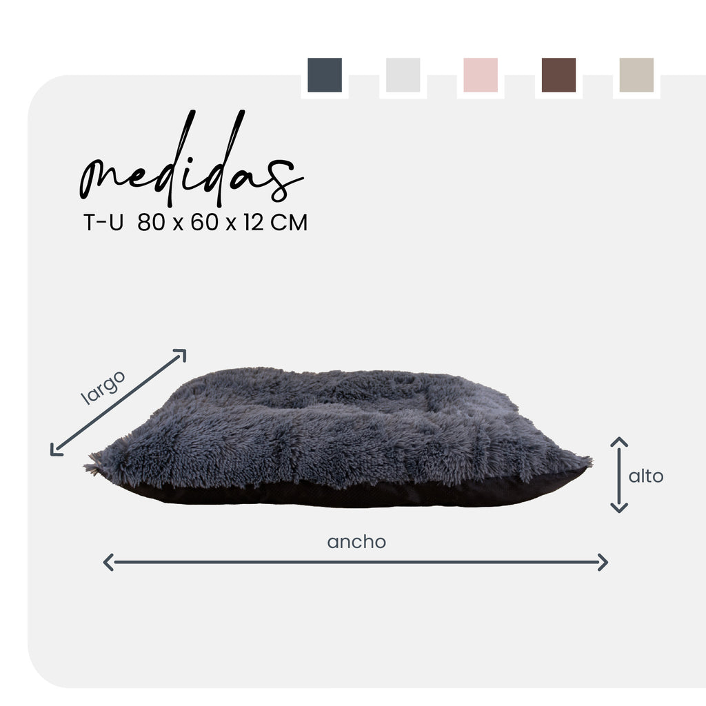 YAGU COLCHON FUN DIVER ANTRACITA T-U 80 x 60 x 12 CM