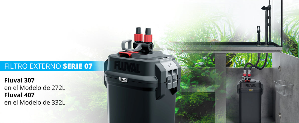 Kit de acuario y mesa Fluval Siena de 272L