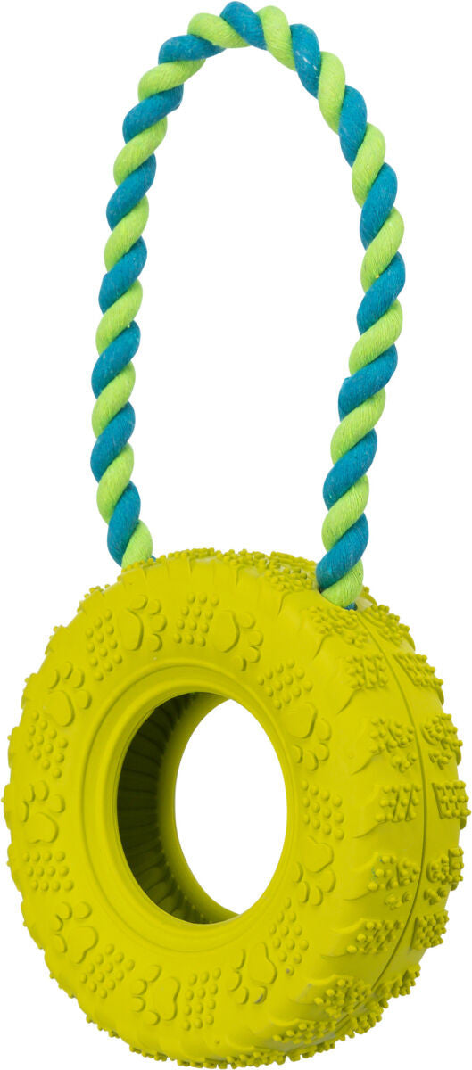 Juguete para perros Neumático con Cuerda