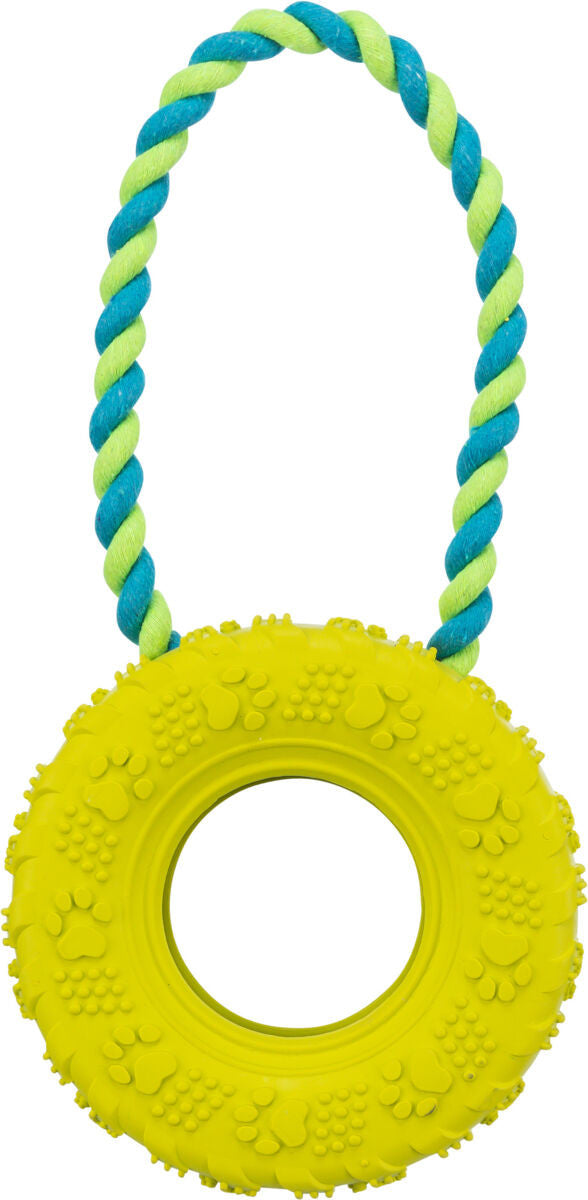 Juguete para perros Neumático con Cuerda
