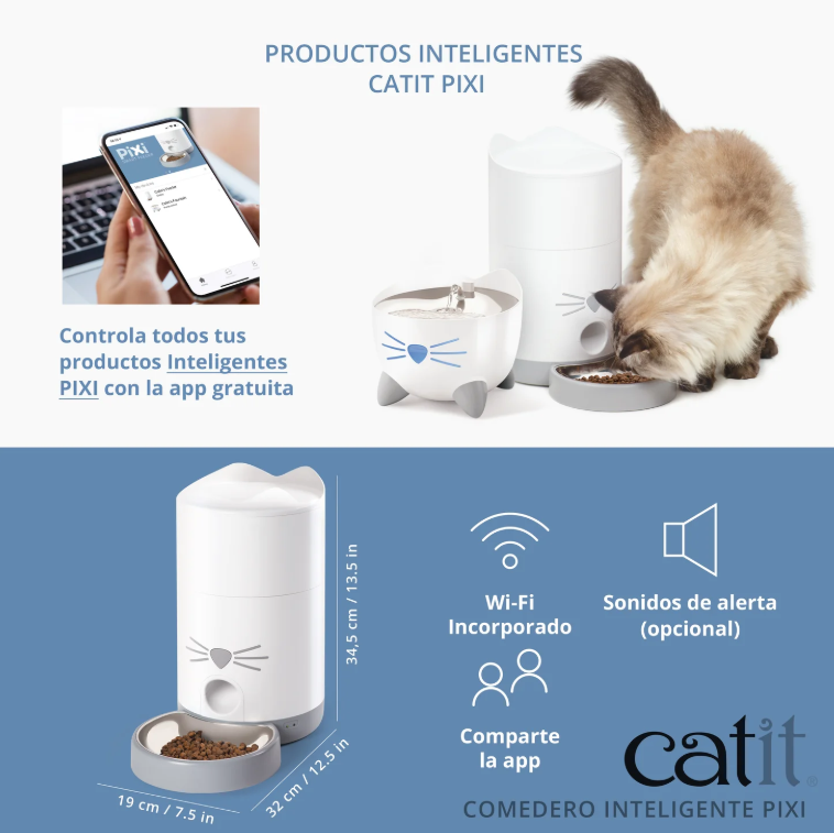 Catit PIXI Comedero Inteligente, 1,2 kg