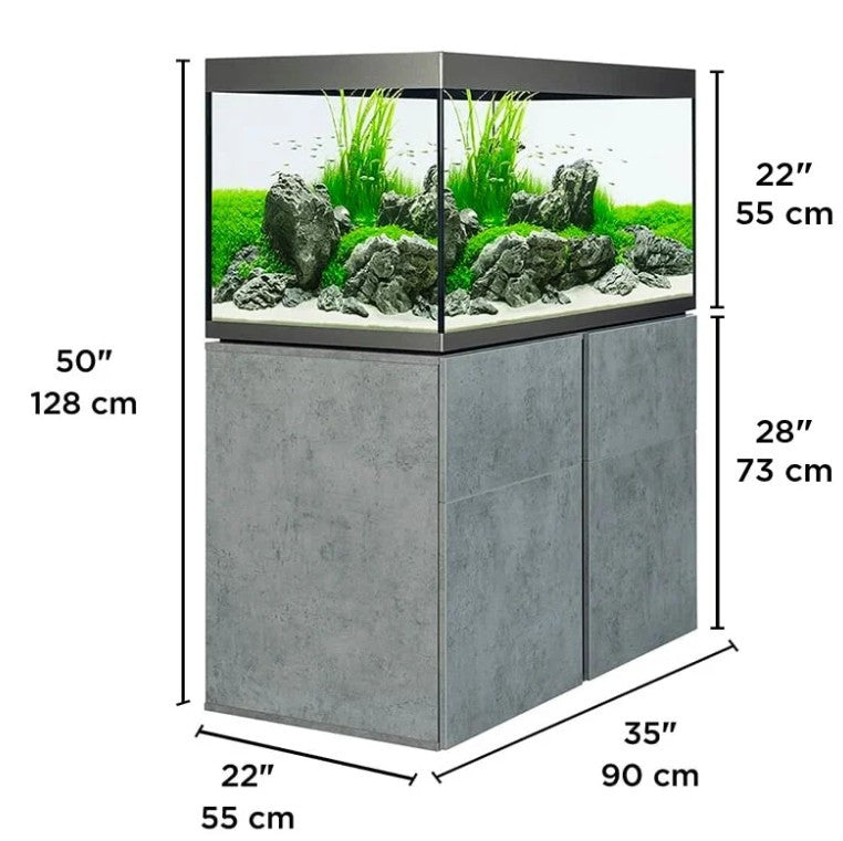 Kit de acuario y mesa Fluval Siena de 272L