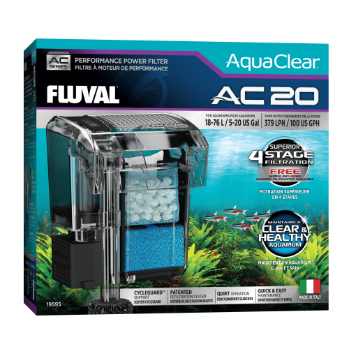 Filtro mochila para acuarios AquaClear Fluval AC 20