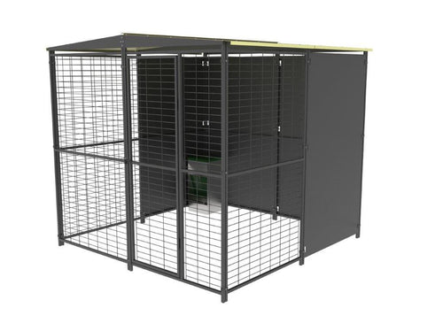 Perrera modular IMOR 2 x 2 m – vista 2