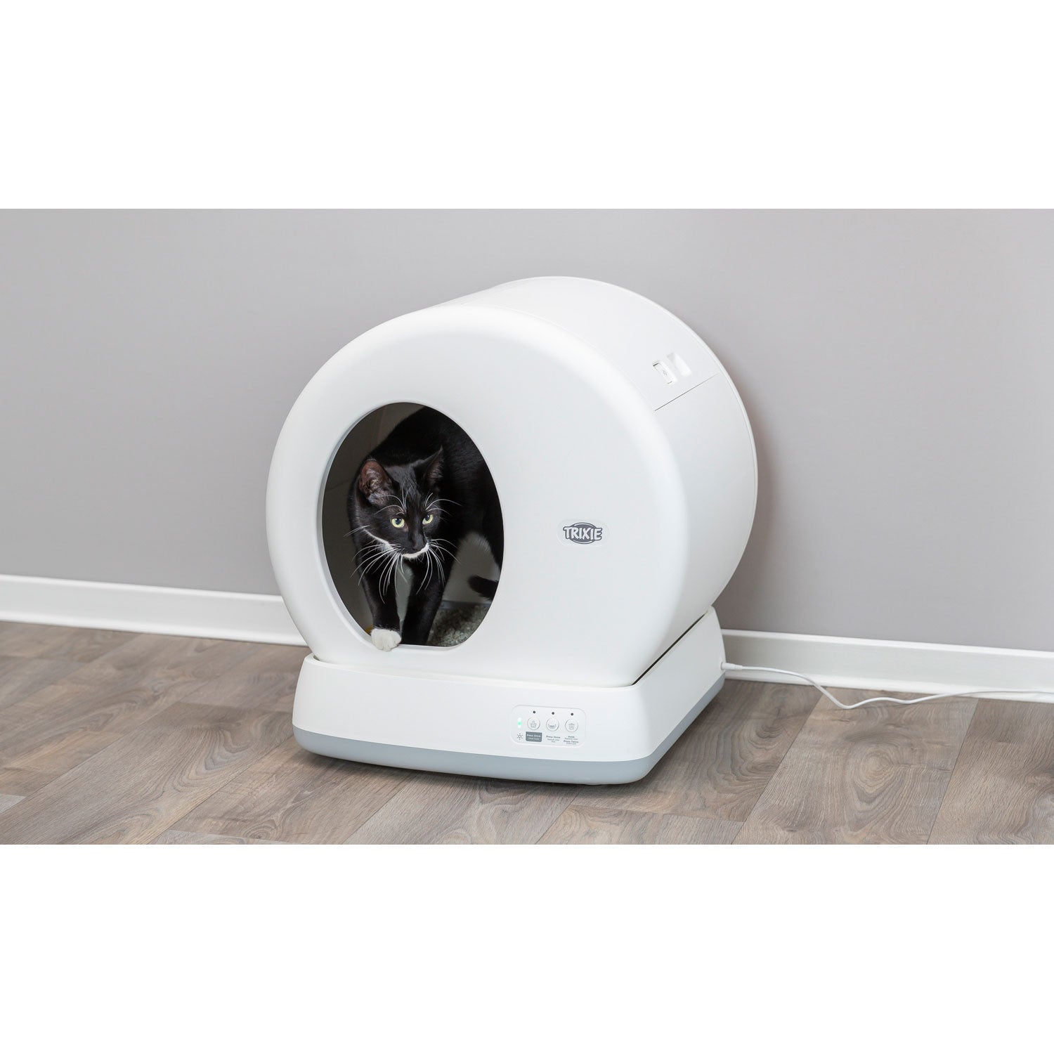 Arenero autolimpiable para gatos