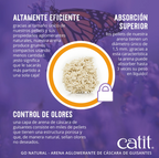 Catit Go Natural! Arena Guisantes, Lavanda 14L