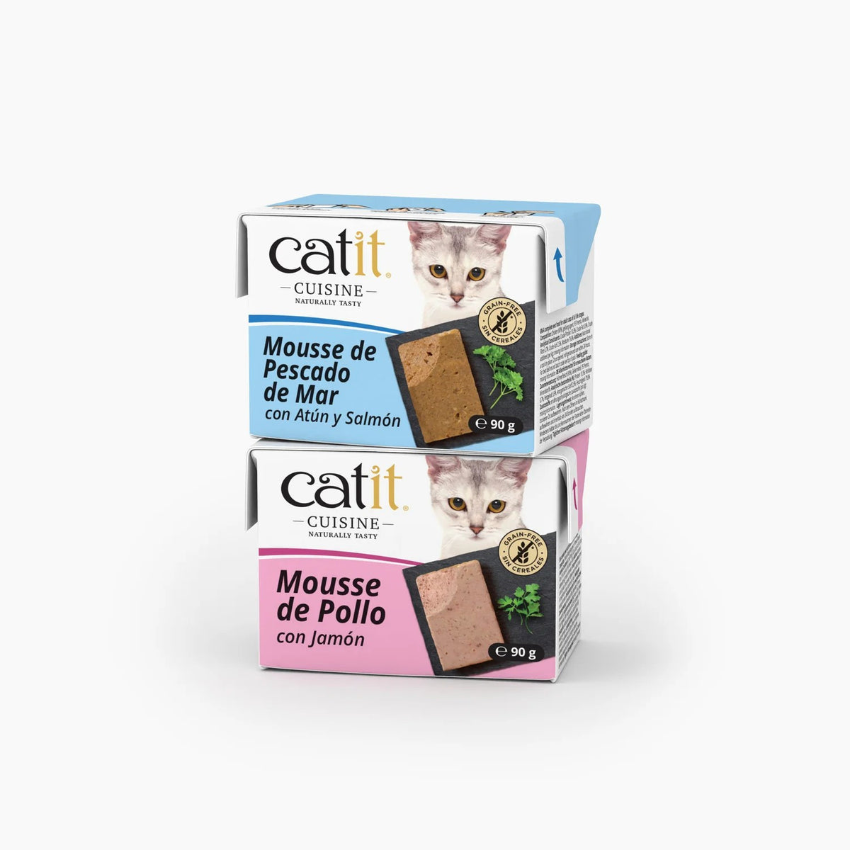 Catit Cuisine Mousse para Gatos – Pack 12 x 90 g
