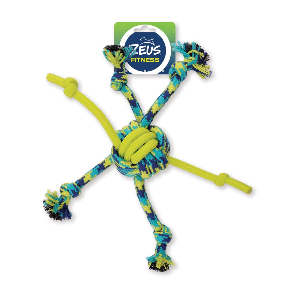 Juguetes de TPR con cuerda Zeus Fitness 40cm