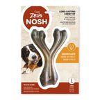Hueso en forma de Y mordedor con aroma Zeus Nosh Strong 18cm