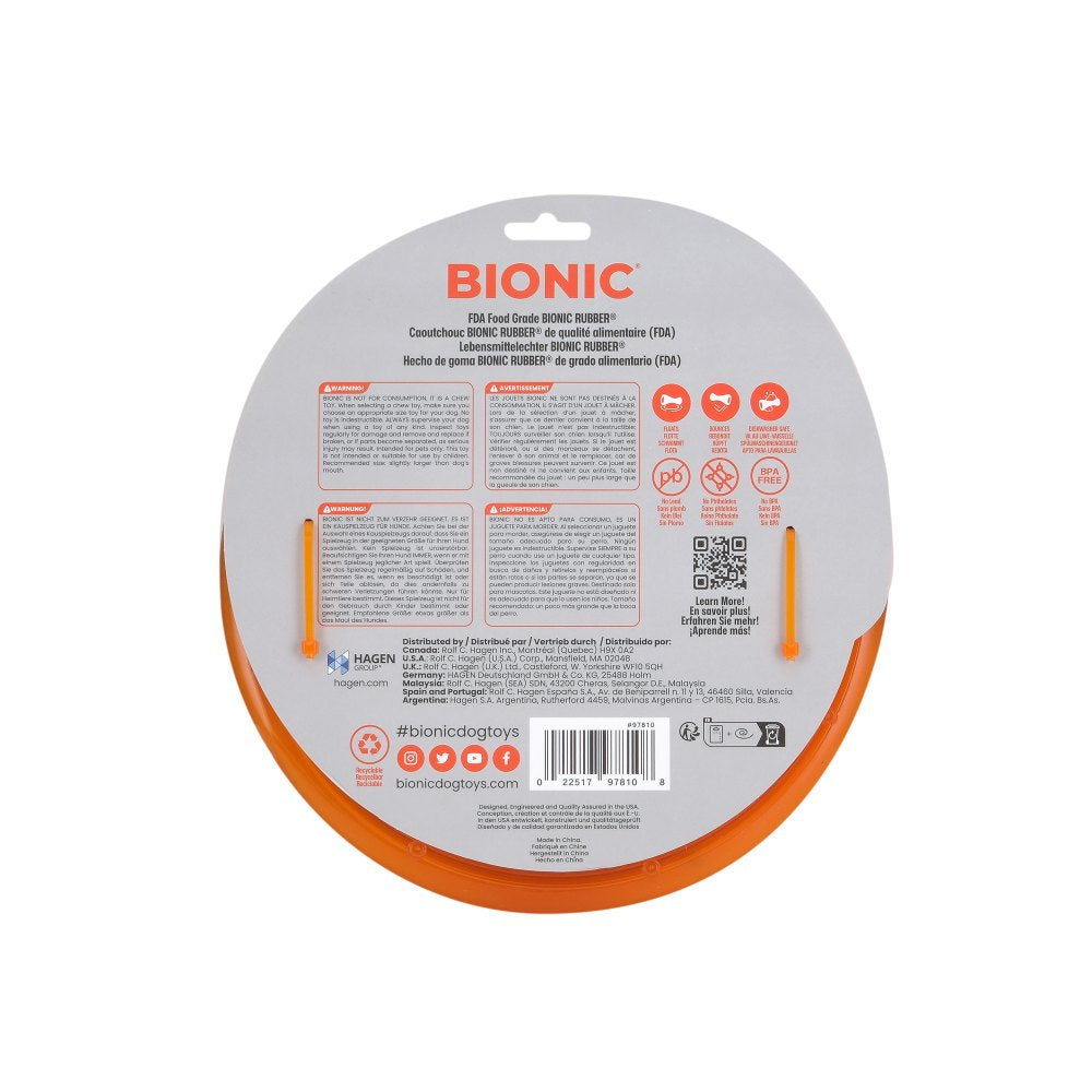 BIONIC Toss-N-Tug Ring, 22.7cm