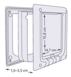 Trampilla Gatos 4 Opciones, Electromagnético blanco