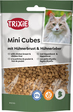 Mini Cubes con pechuga de pollo e hígado de pollo