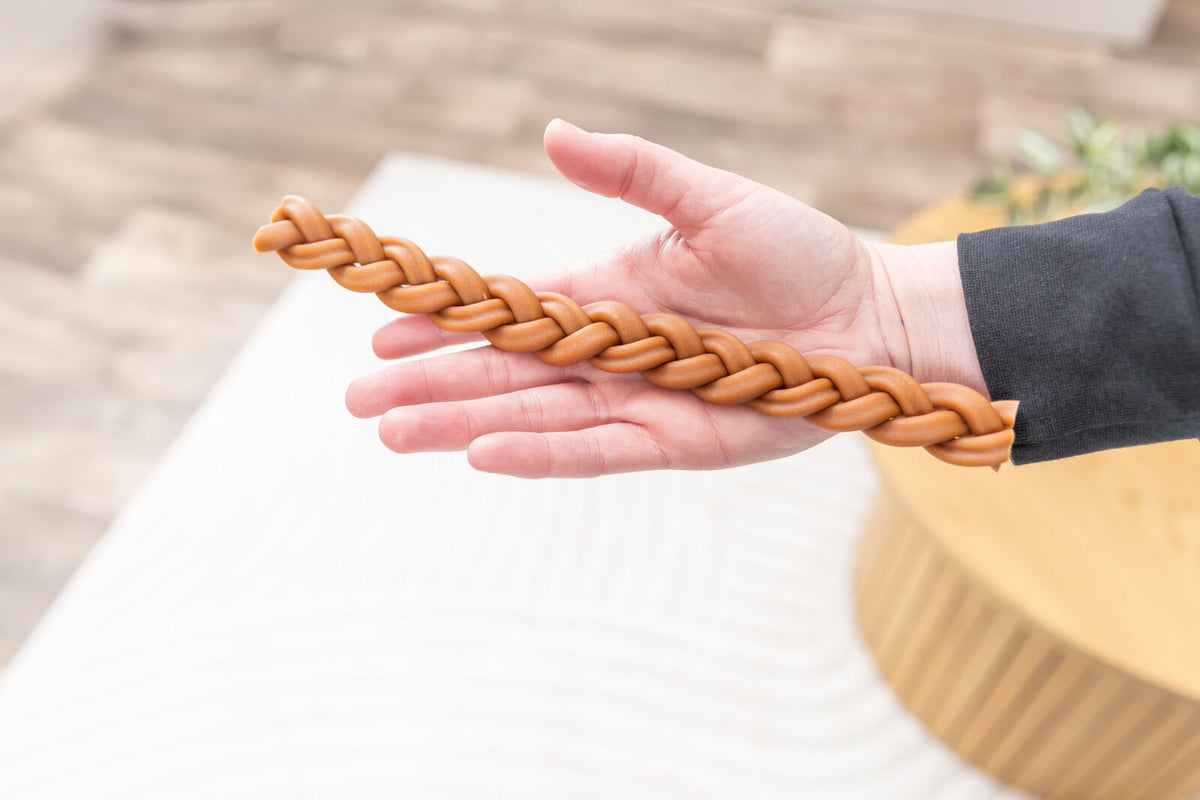 Trenza Masticable con Nervio de Toro