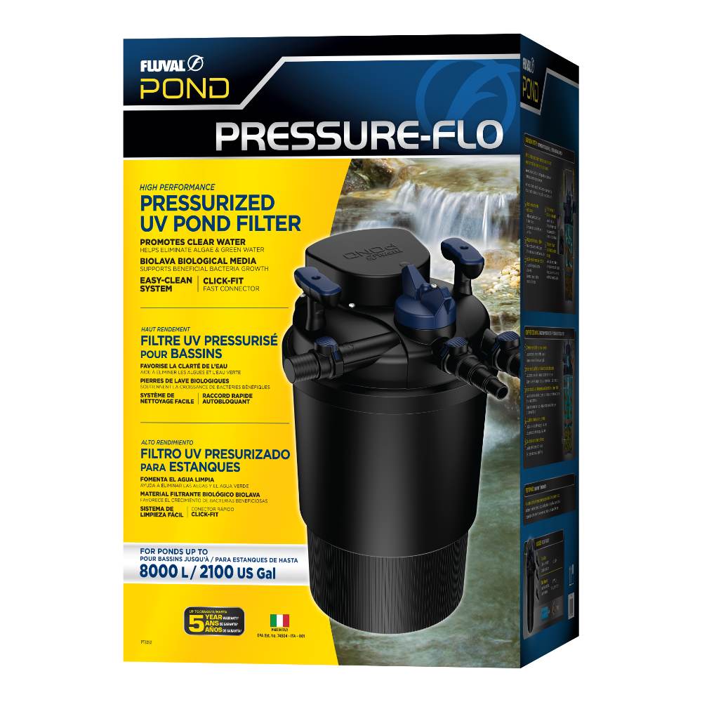 Filtro Pressure Flo UV Fluval Pond 8000